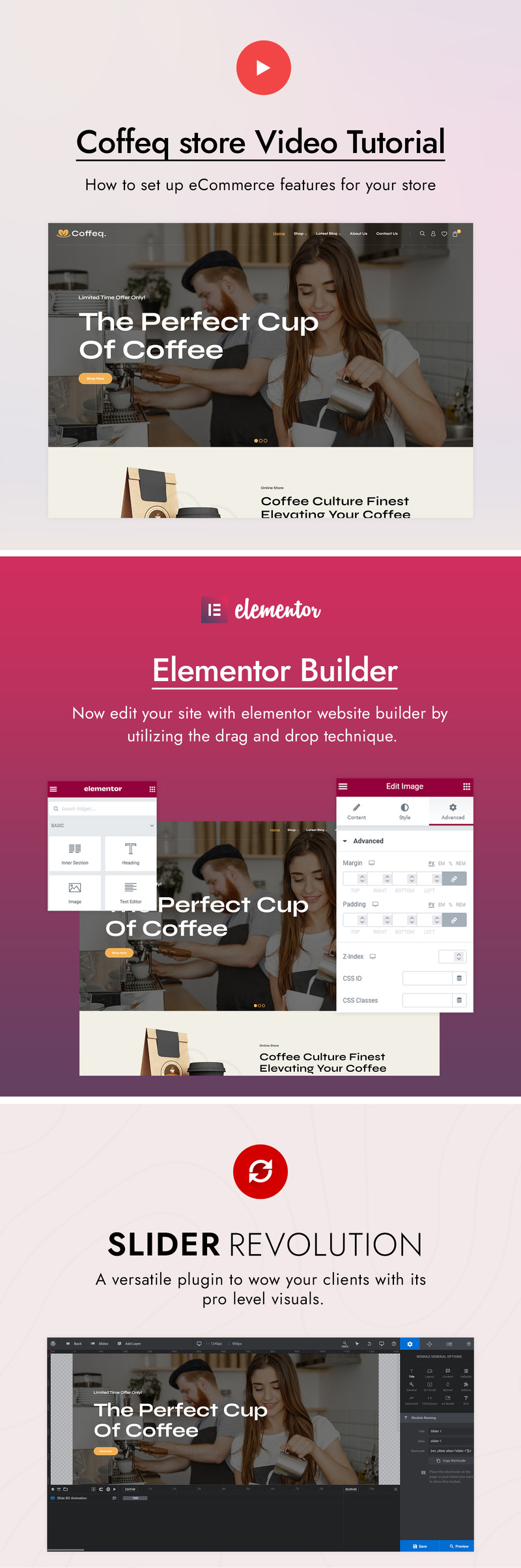 Coffeq – Thème WooCommerce pour cafés et cafés - Caractéristiques de l’image 3