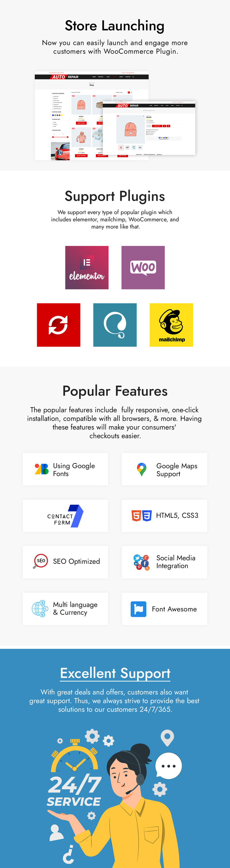Адаптивна тема WordPress Auto Repair Service - Features Image 5