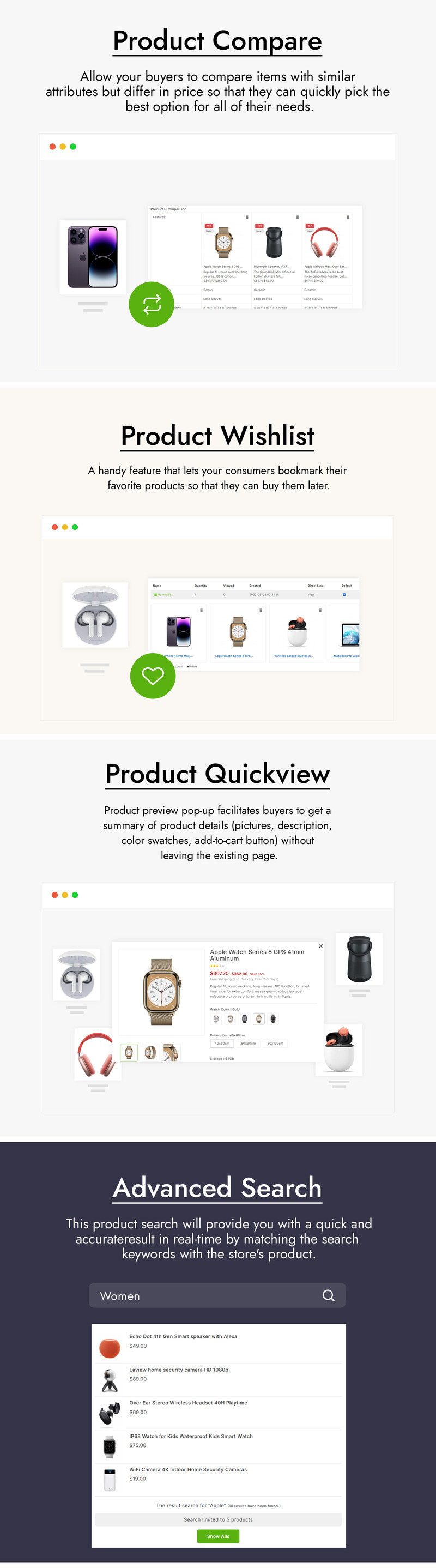 Targat - Electronics and Mega Shop PrestaShop 主题 - Features Image 3