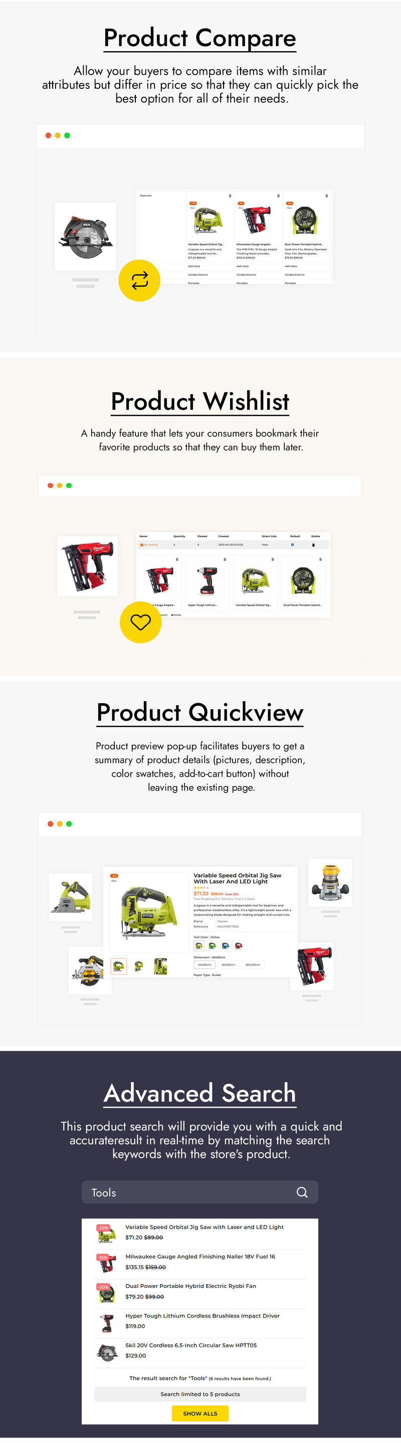 ToolDic - Інструменти та автозапчастини PrestaShop Theme - Features Image 3