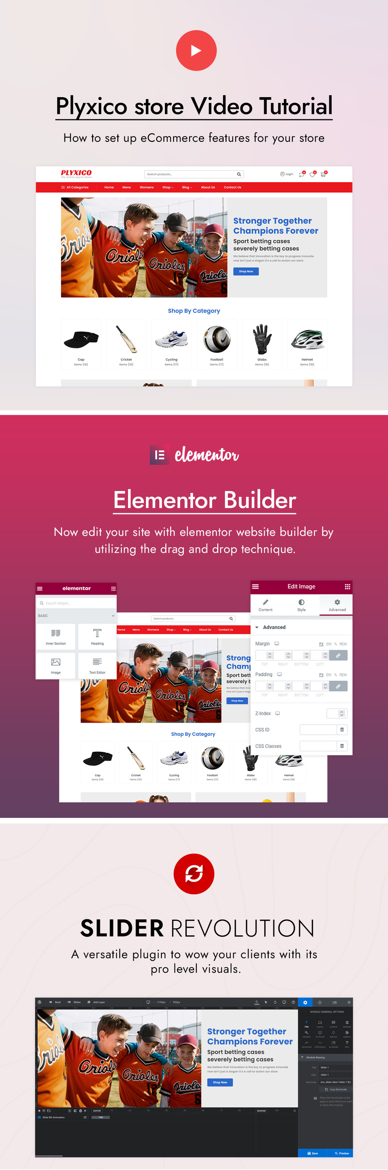 Plyxico - WooCommerce-thema voor sport-, game- en fitnesswinkel - Features Image 3