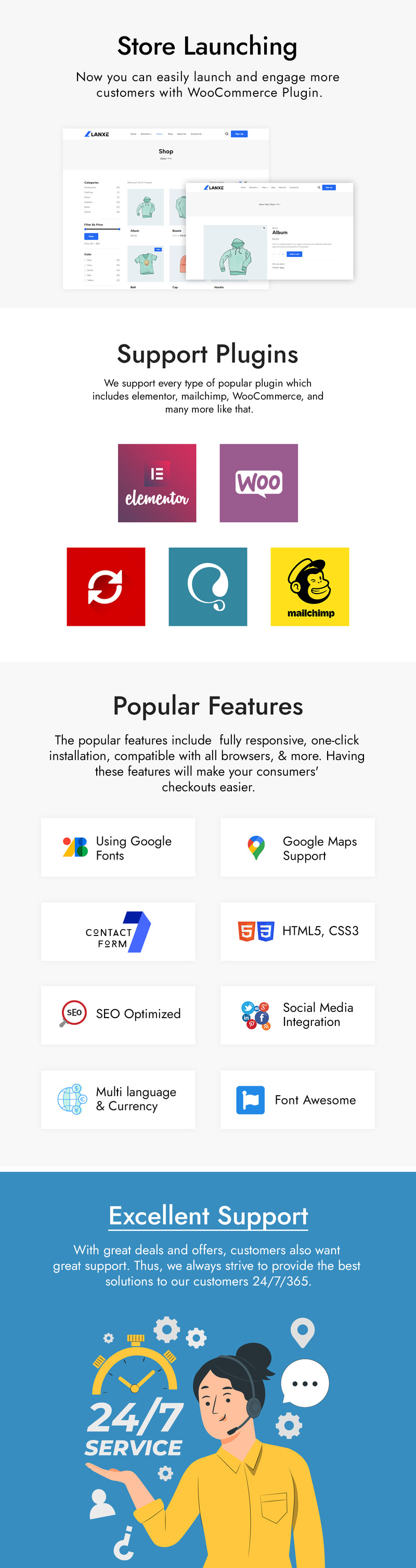 Lanxe — тема WordPress для программного обеспечения и стартапов SaaS - Features Image 5