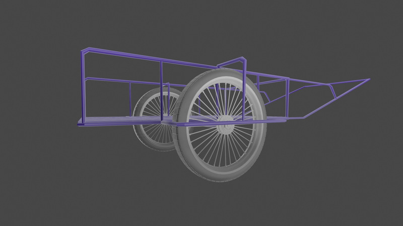 Low-Poly Local Thailand Trolley Model - Features Image 2