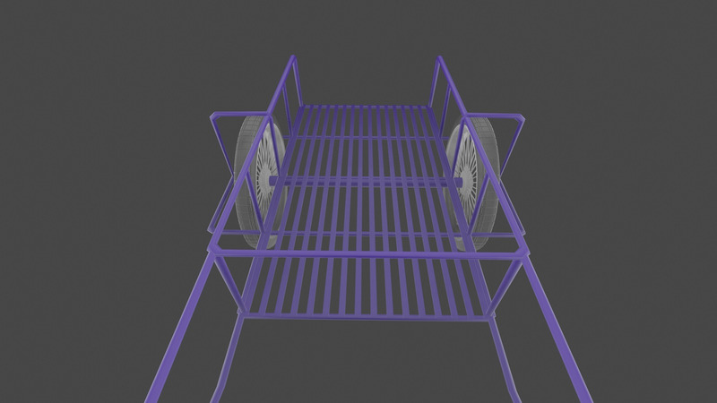 Low-Poly Local Thailand Trolley Model - Features Image 5
