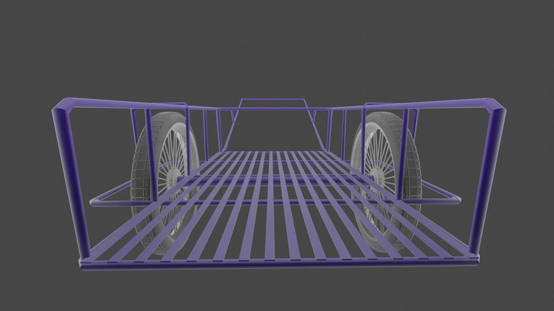 Low-Poly Local Thailand Trolley Model - Features Image 3