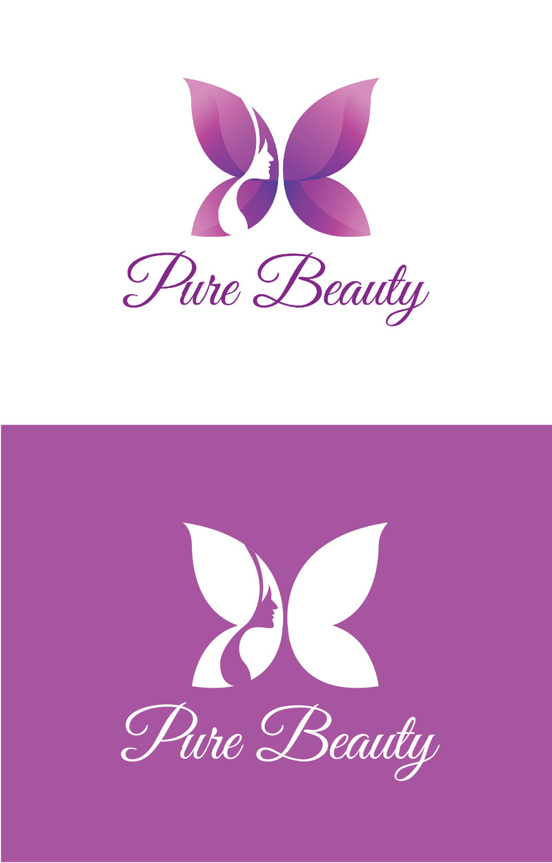 Pure Beauty - Modèle de conception de logo de clinique de beauté - Caractéristiques de l’image 1