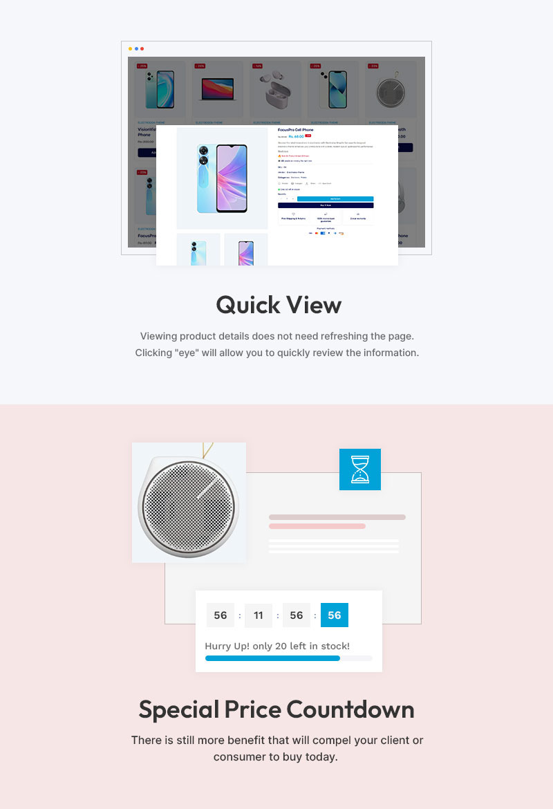 Electrodox – Un tema Shopify ad alte prestazioni per negozi di elettronica, gadget e tecnologia - Caratteristiche Immagine 8