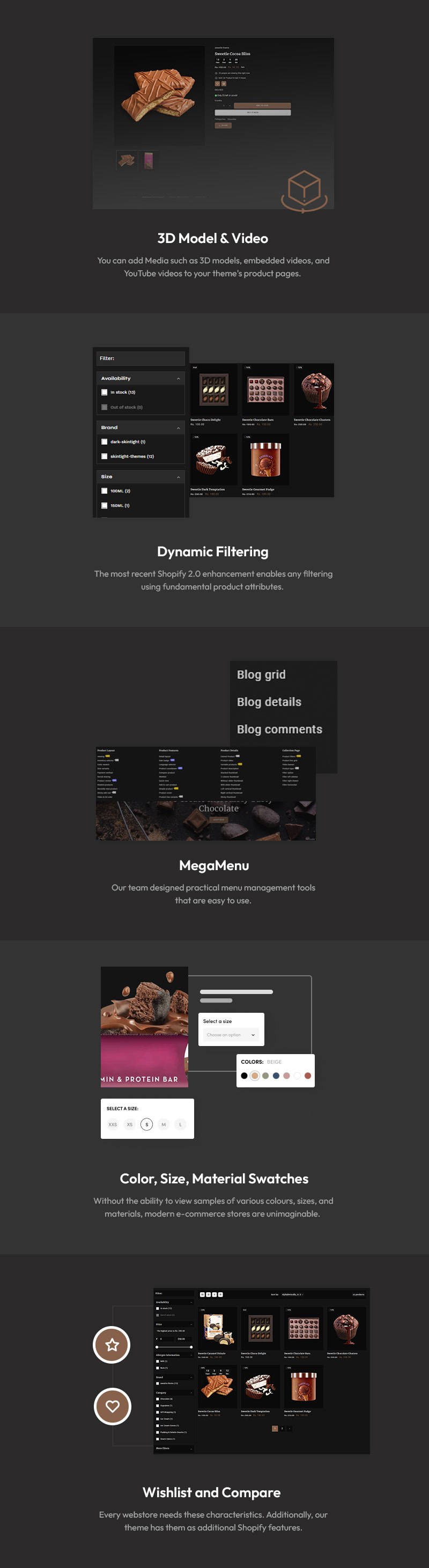 Sweetie – Un thème Shopify au design exquis pour les boulangeries et les pâtisseries - Caractéristiques de l’image 5