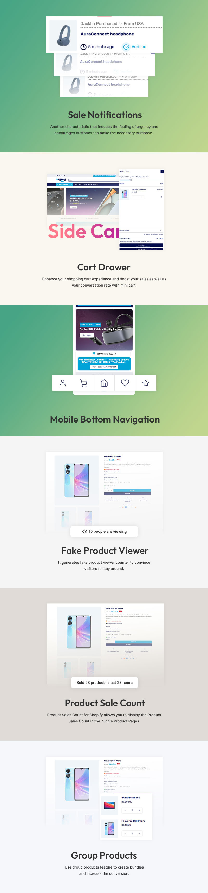Electrodox – Un tema Shopify ad alte prestazioni per negozi di elettronica, gadget e tecnologia - Caratteristiche Immagine 5