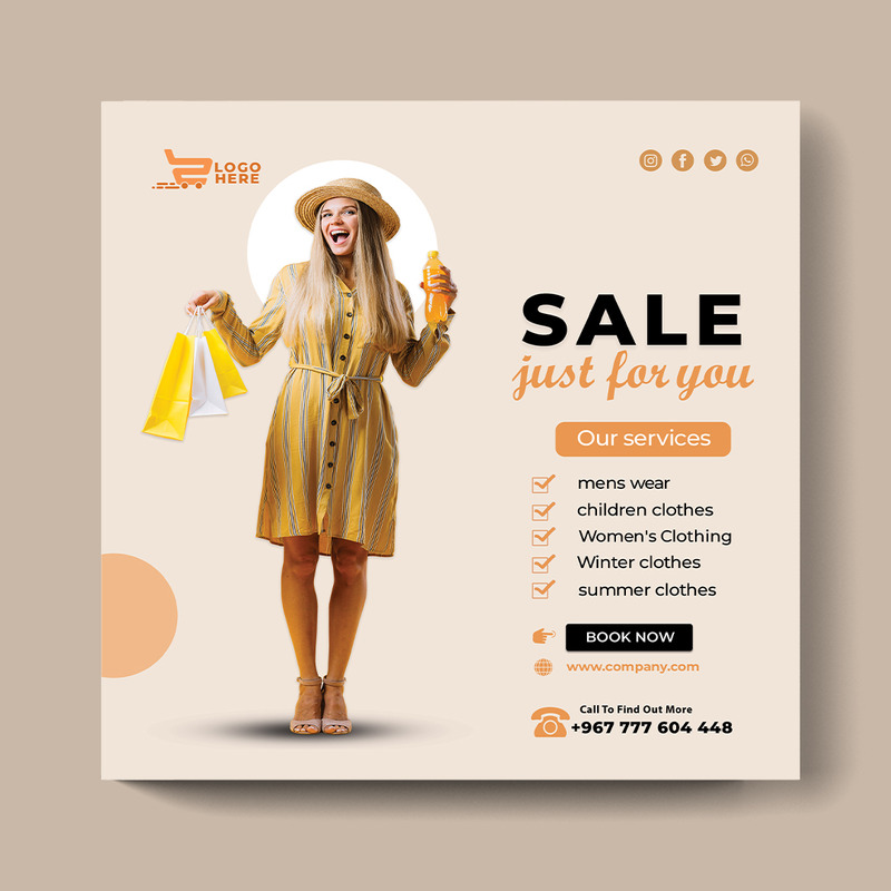 Latest Fashion Sale Flyer Template Latest