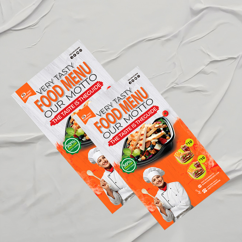 Fast Food Restaurant Menu Banner Another - Features Image 3