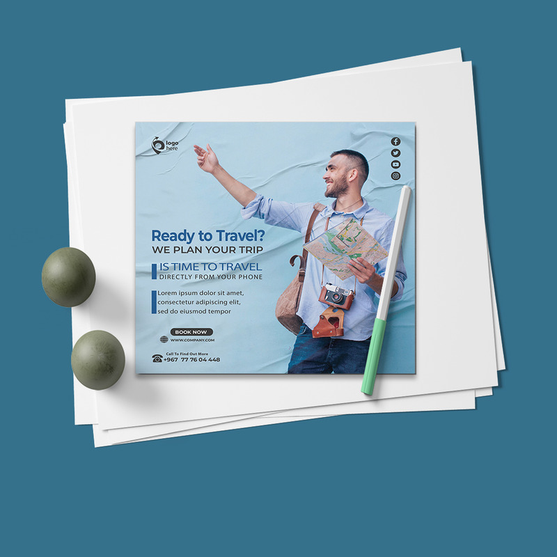 Tourist Travel Agency Flyer Template - Another - Features Image 7