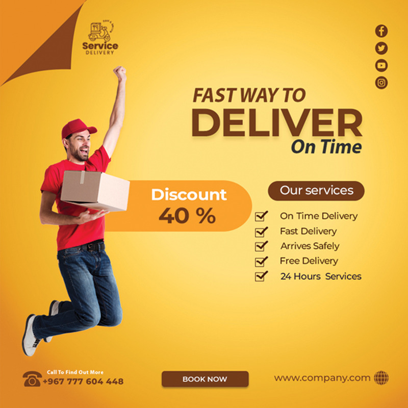 快递公司模板-运输-派送 - Features Image 4