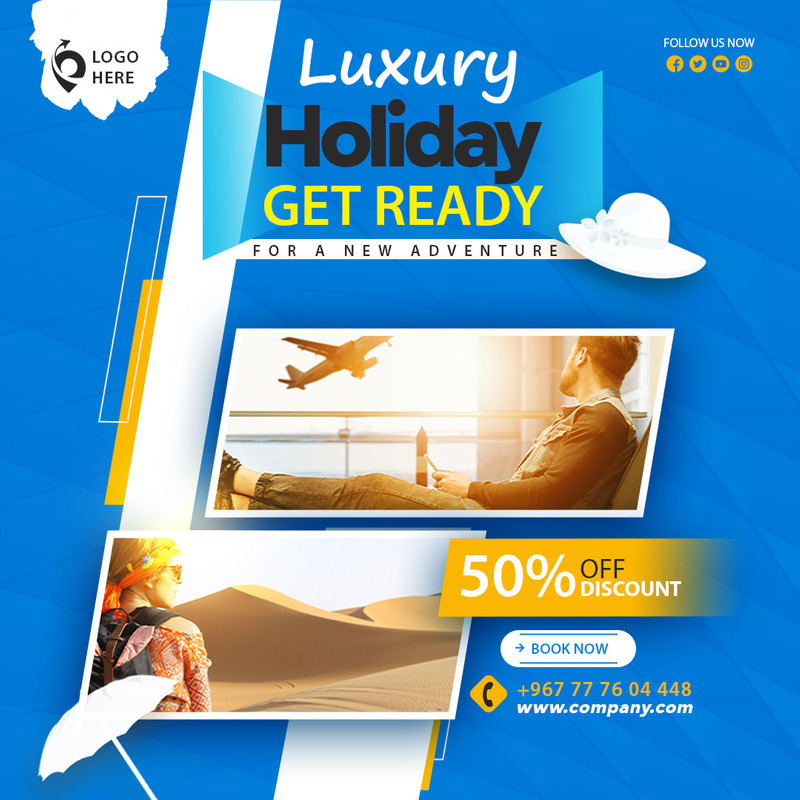 Travel Flyer Template - Social Media - Other - Features Image 1