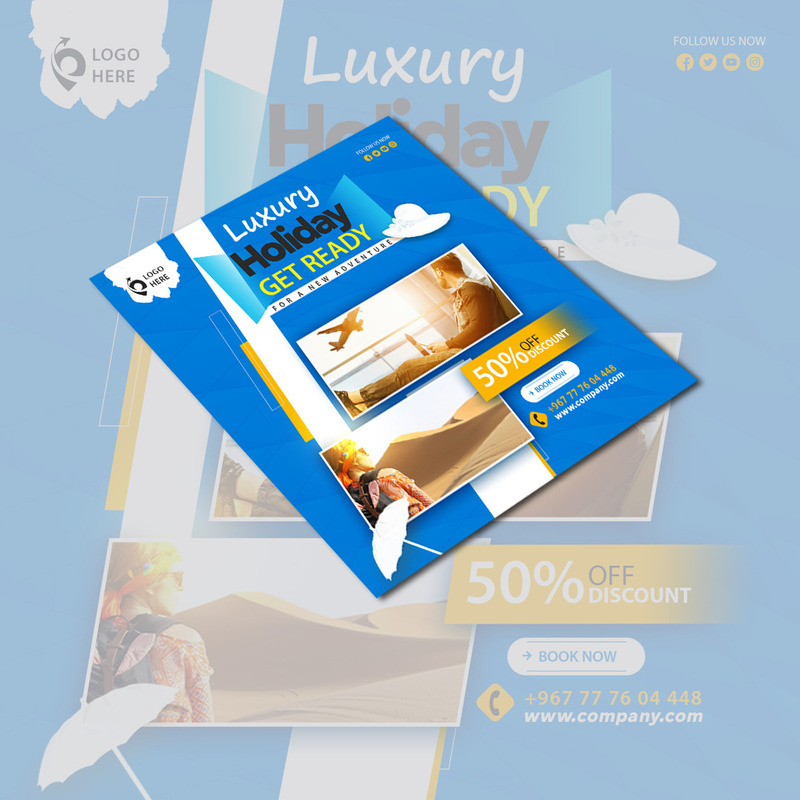Travel Flyer Template - Social Media - Other - Features Image 3