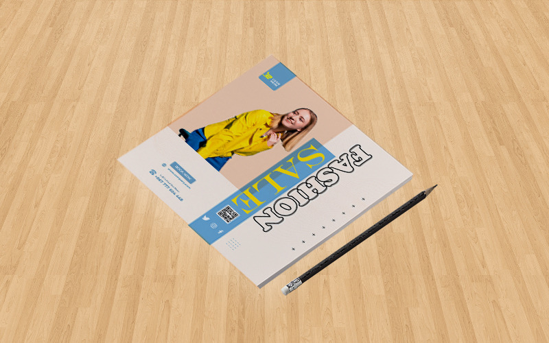 Divat akciós szórólap sablon – egy másik - Features Image 1