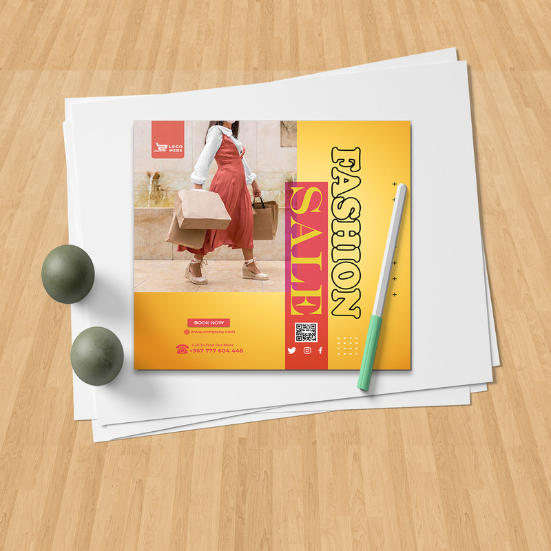 Flyer Legújabb divat – Egy másik sablon - Features Image 2