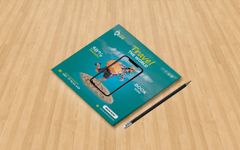 Travel Agency Flyer Template - Travel Guide - Other - Features Image 6