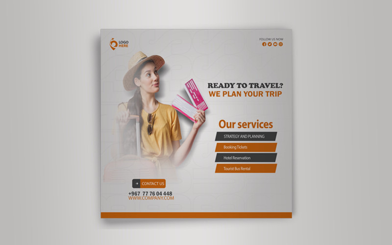 Flyer - Travel Agency - Travel Tourist Guide - Features Image 4