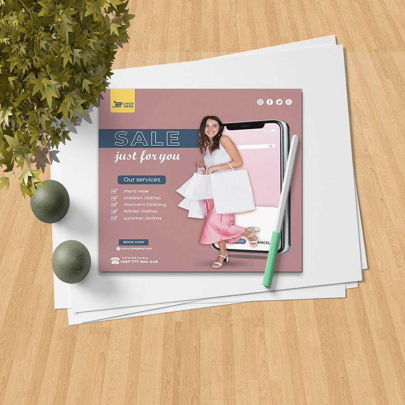Flyer Template - Sell The Latest Fashion And Fashion- Another - Features Image 4