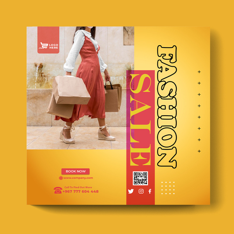 Flyer Legújabb divat – Egy másik sablon - Features Image 1