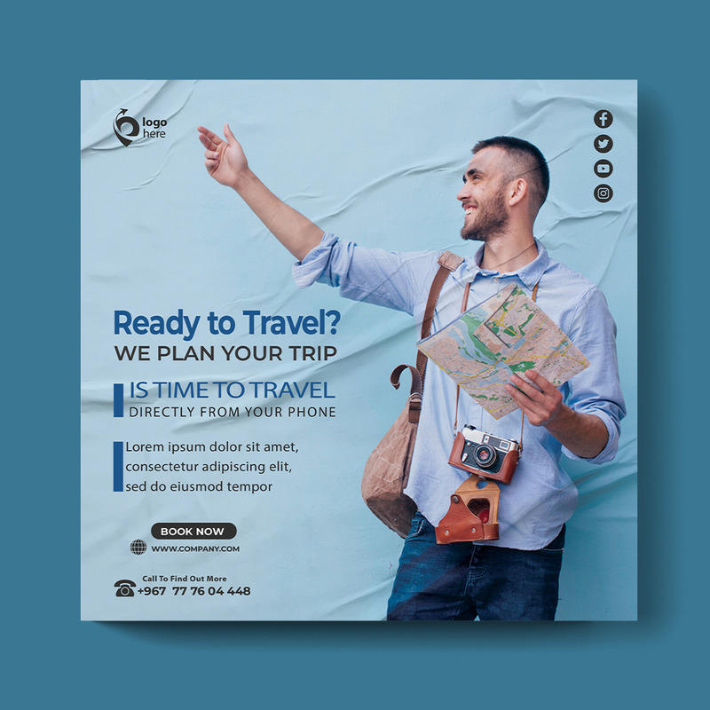 Tourist Travel Agency Flyer Template - Another - Features Image 5