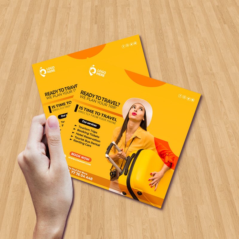 Modern reisbureau flyer sjabloon - reis - reizen - vrije tijd-een andere - Features Image 5