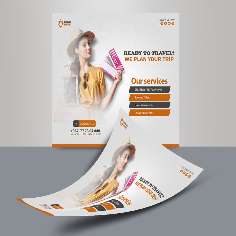 Flyer - Travel Agency - Travel Tourist Guide - Features Image 1