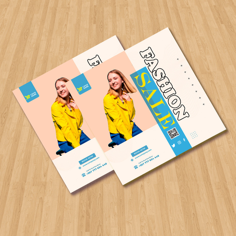 Divat akciós szórólap sablon – egy másik - Features Image 4