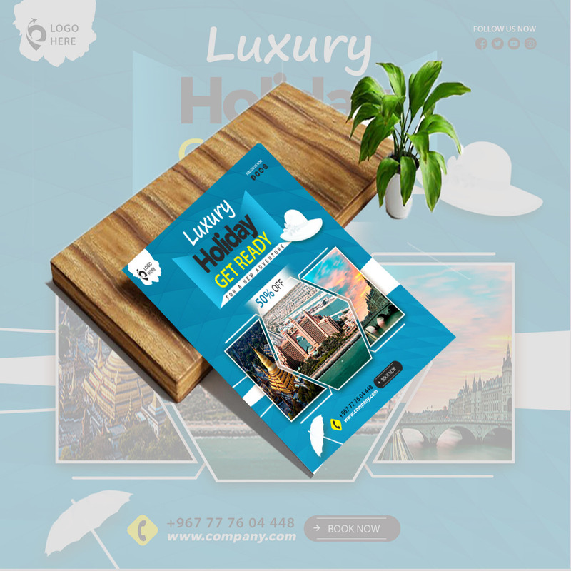 Travel Social Media Banner - Features Image 1