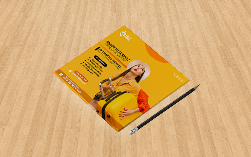 Modern reisbureau flyer sjabloon - reis - reizen - vrije tijd-een andere - Features Image 3