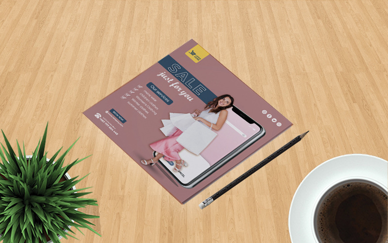 Flyer Template - Sell The Latest Fashion And Fashion- Another - Features Image 2