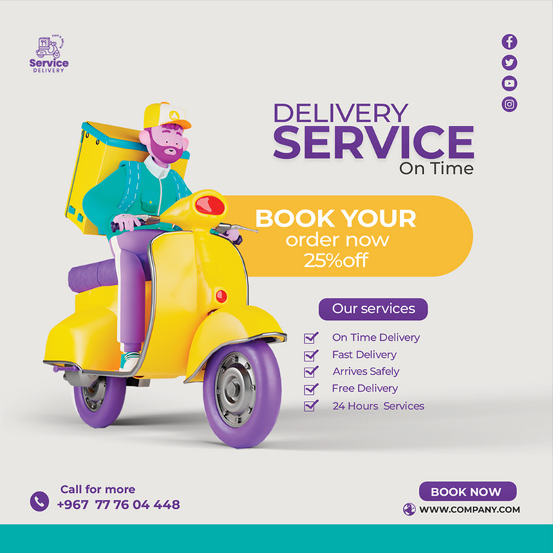 Modelo de Identidade Corporativa - Serviços de Entrega e Envio - Features Image 5