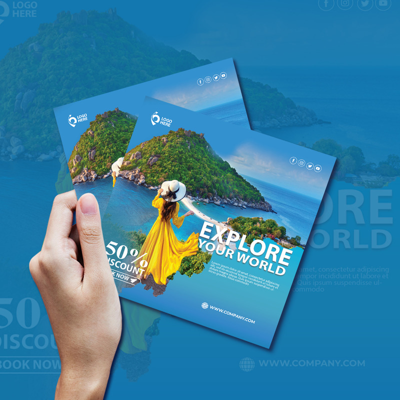 Flyer Template - Modern Travel Agency - Tourist Trips - Other - Features Image 2