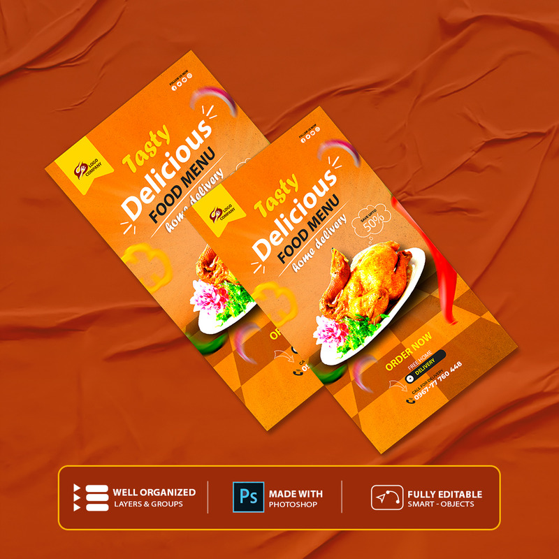 Another Fresh Chicken Meat Menu Restaurant Template - Features Image 1