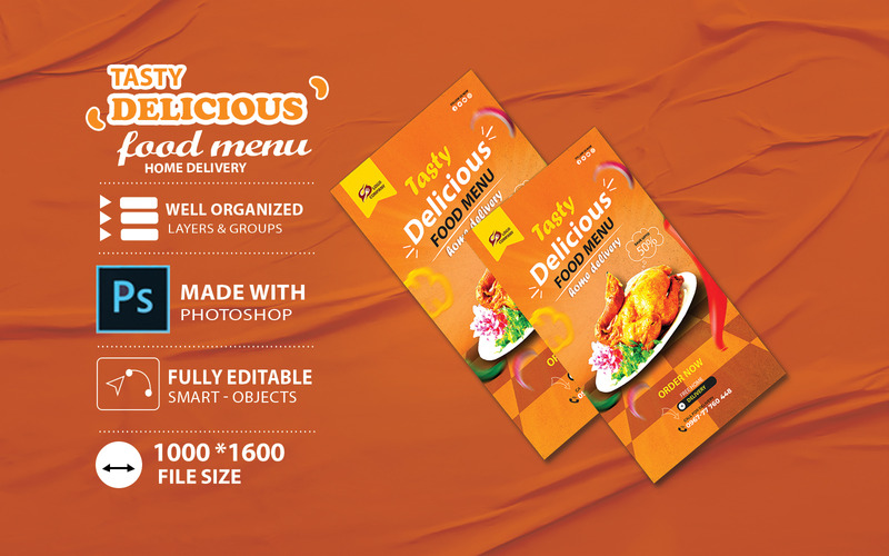 Another Fresh Chicken Meat Menu Restaurant Template - Features Image 6