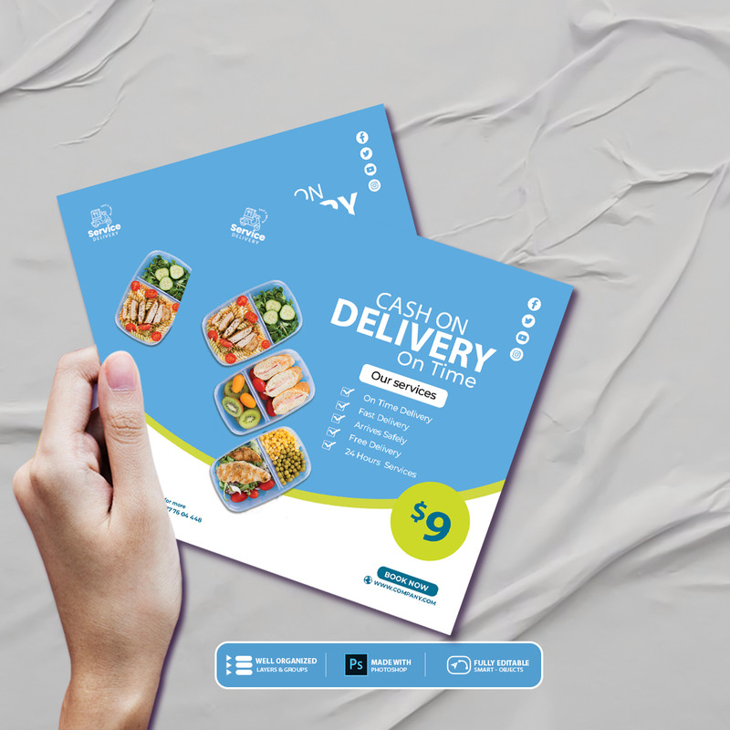 航运公司传单-最新模板设计 - Features Image 2