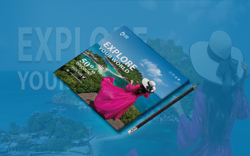 Flyer Template - Modern Travel Agency - Tour Packages - Features Image 1