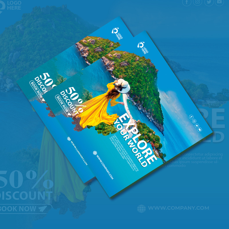Flyer Template - Modern Travel Agency - Tourist Trips - Other - Features Image 5