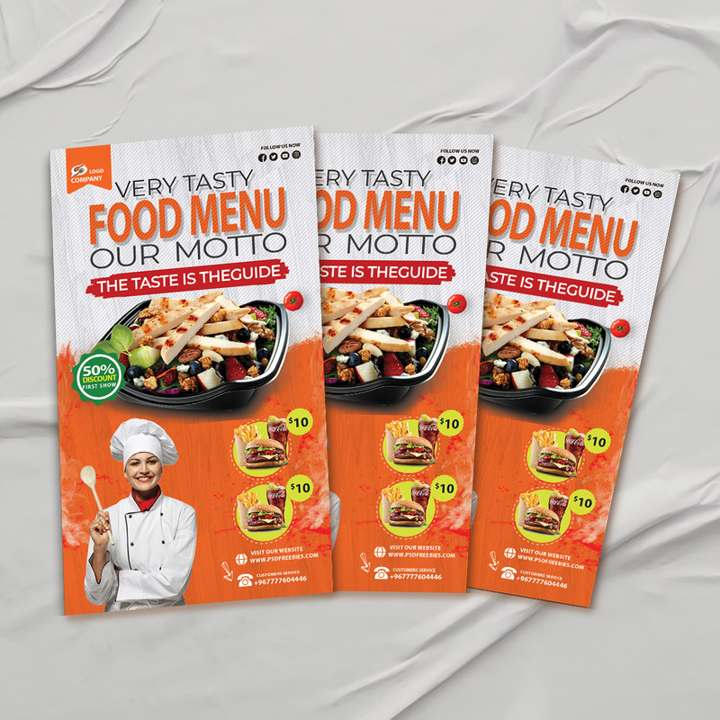 Fast Food Restaurant Menu Banner Another - Features Image 2