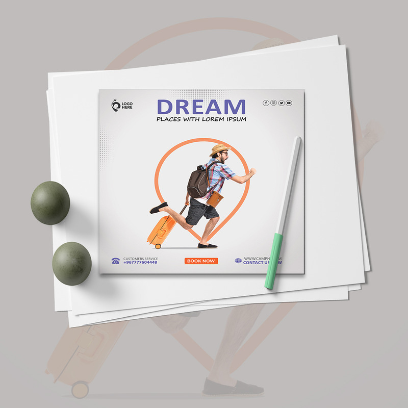 Flyer Template - Modern Travel Agency - Tourist - Tourist - Other - Features Image 3
