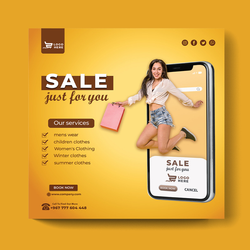 Flyer Template - Sell The Latest Fashion And Fashion - Features Image 3