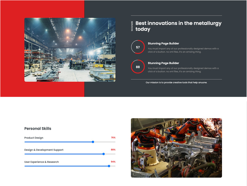 Construction - Responsive WordPress Themplates for Construction, Business - Features Image 2