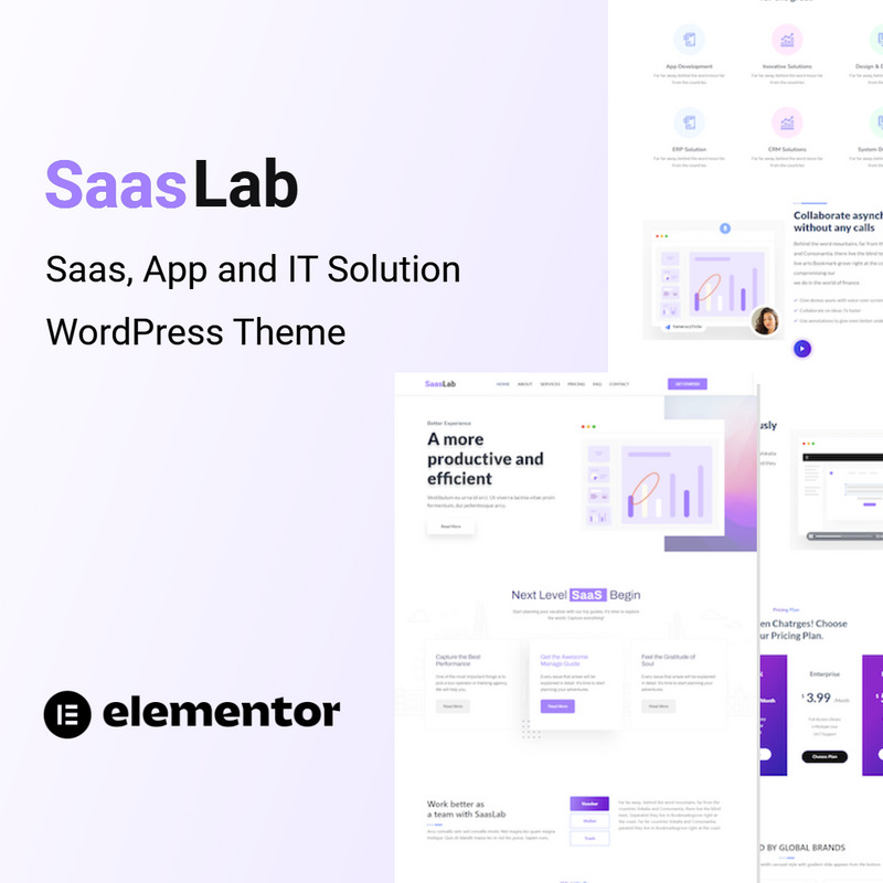 SaasLab — одностраничная тема WordPress для SaaS, приложений и ИТ-решений - Features Image 1