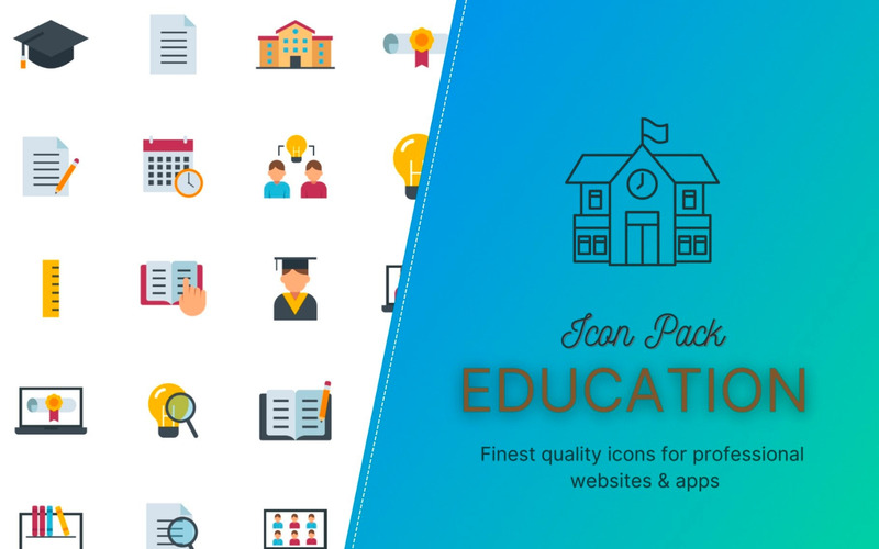 Great Education Icon Pack (30 icons) - Features Image 1