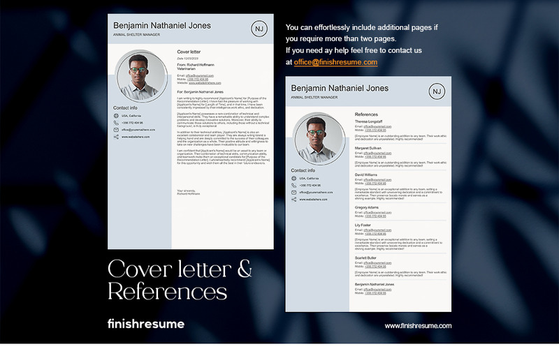 Animal shelter manager Resume Template | Finish Resume - Features Image 3