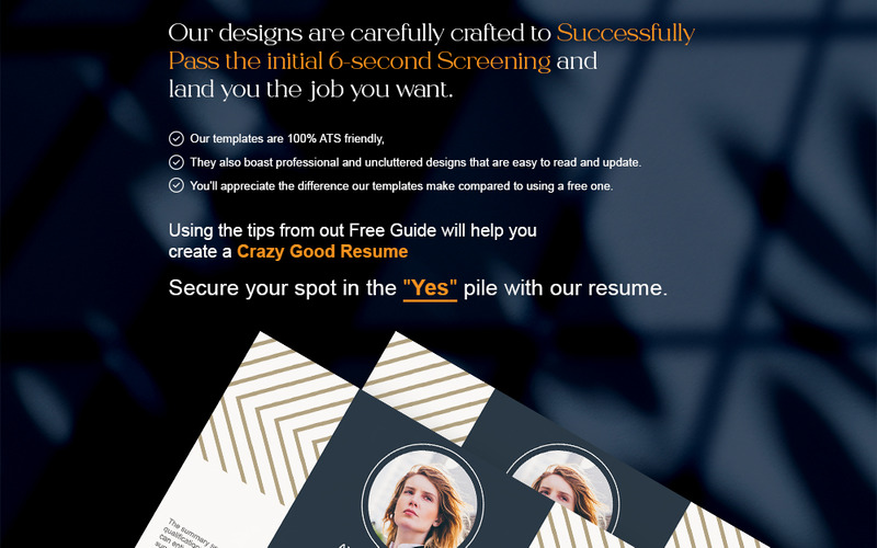 Family support worker Resume Template | Finish Resume - Features Image 9