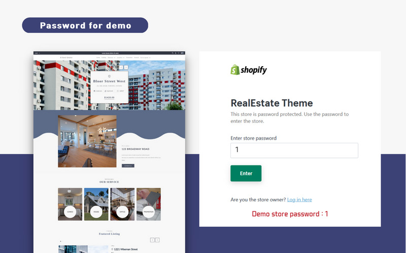 Navy Home Agency – Shopify 2.0 Tema för Fastighetsbyrå - Features Image 2