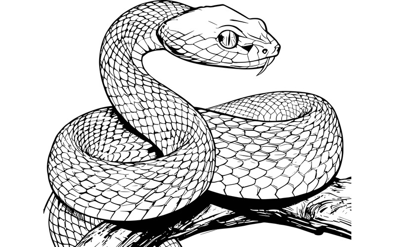 Wąż żmijowy niebieski Wąż żmijowy Niebieski Insularis 1 Ilustracja - Obraz funkcji 2