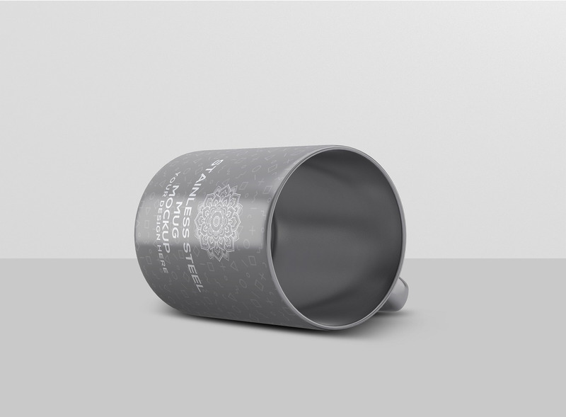 Mockup di tazza in acciaio inossidabile - Caratteristiche Immagine 7